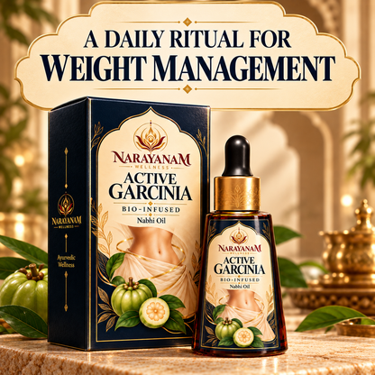 Active Garcinia Bio-Infused Nabhi Oil (Weight Management, Detoxification and Body Balance)