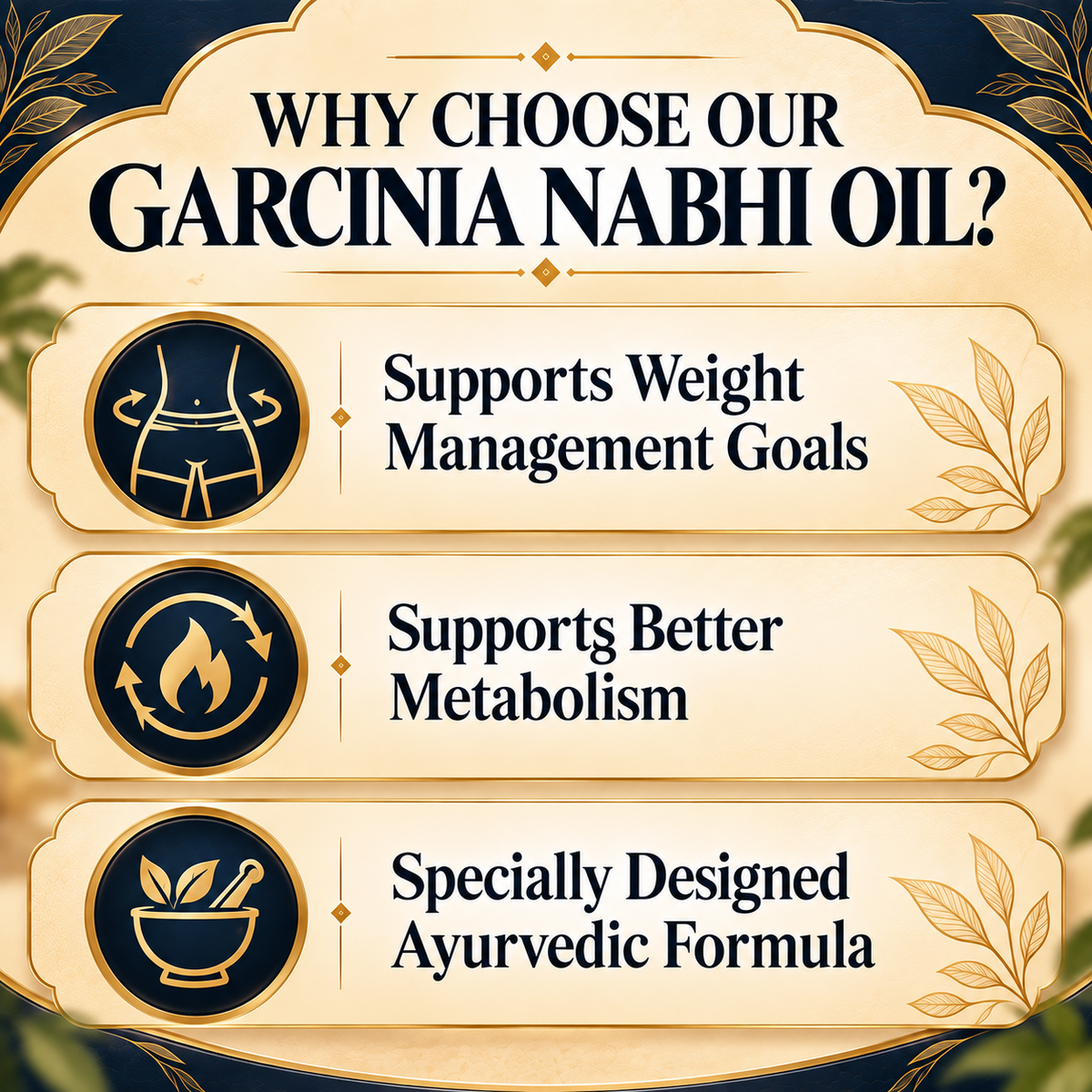 Active Garcinia Bio-Infused Nabhi Oil (Weight Management, Detoxification and Body Balance)