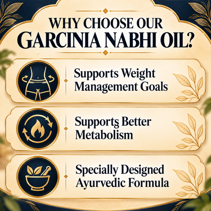 Active Garcinia Bio-Infused Nabhi Oil (Weight Management, Detoxification and Body Balance)