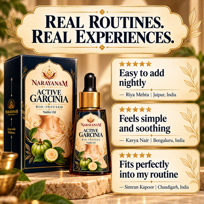 Active Garcinia Bio-Infused Nabhi Oil (Weight Management, Detoxification and Body Balance)
