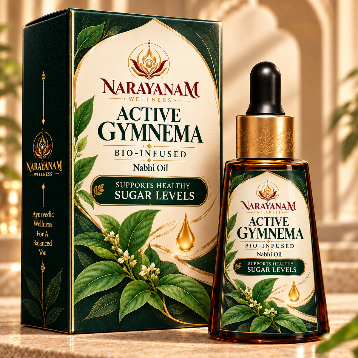 Active Gymnema Bio-Infused Nabhi Oil